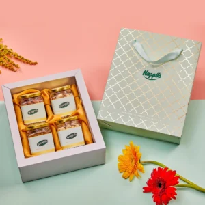 Happilo Dry Fruit Gift Hamper Lavender AS Corporate Gifts