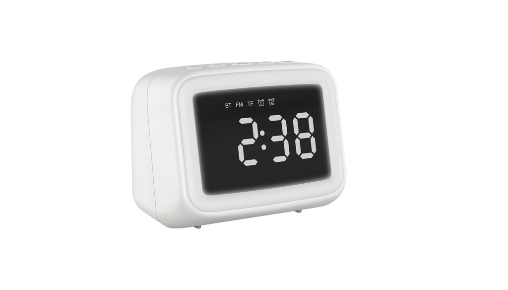 Bluetooth Speaker With Alarm Clock