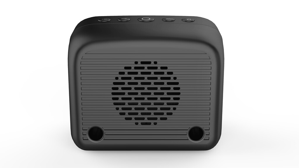 Bluetooth Speaker With Alarm Clock