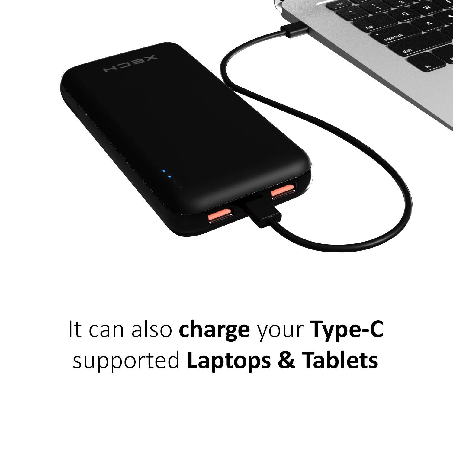 XECH 10000 mAh Power Bank Comet 18W PD Type - Personalized Business Gift