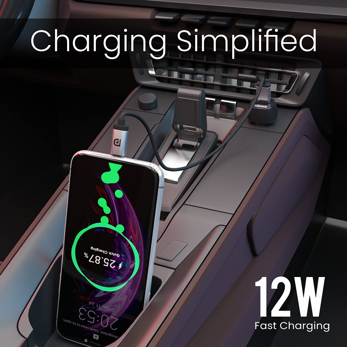Portronics Car Power 5 Car Charger POR - best corporate gifts for clients In Bangalore