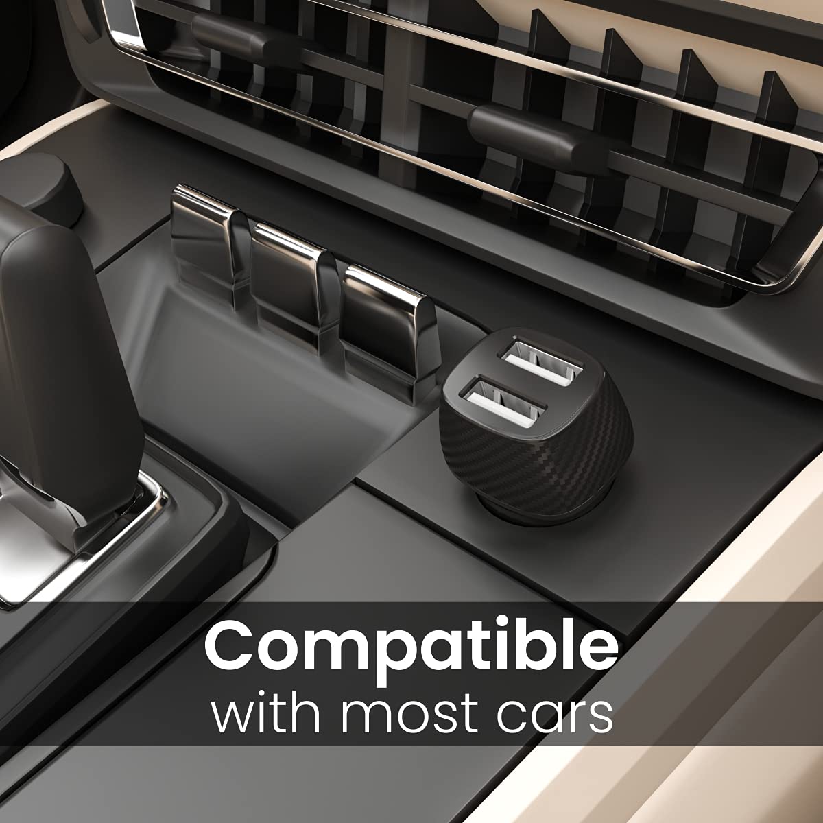 Portronics Car Power 5 Car Charger POR - best corporate gifts for clients In Bangalore