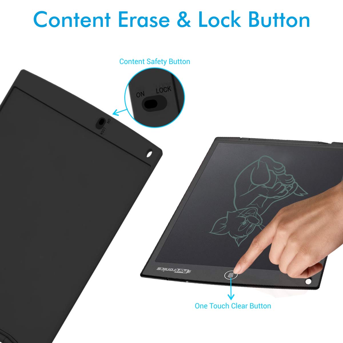 Portronics Ruffpad 12D Re Writeable - Business Promotional Gifting Item Vendor Bangalore - Image 4