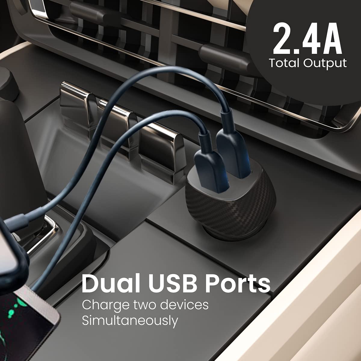 Portronics Car Power 5 Car Charger POR - best corporate gifts for clients In Bangalore - Image 7