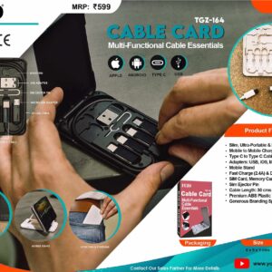 Fuzo Cable Card - list of corporate gifting companies in Bangalore 