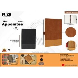 Fuzo PU Notebook The Appointee Corporate Gift Companies in Bangalore