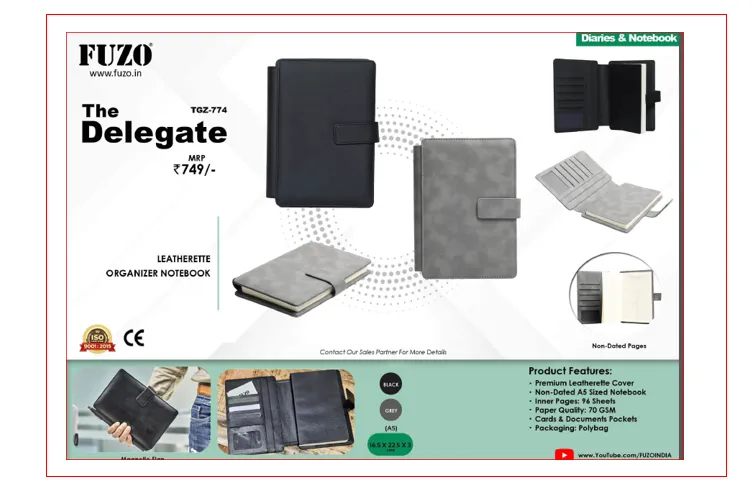 Fuzo The Delegate - list of corporate gifting companies in Bangalore