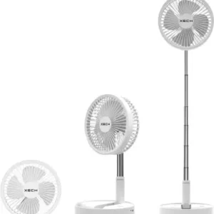 Xech Air Storm Rechargeable Telescopic Fan - Event Management Gifts 