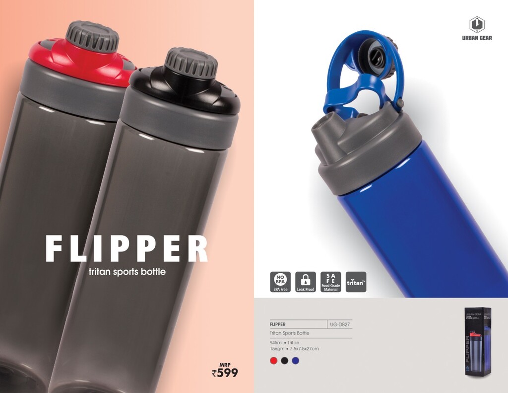 Tritan Sports Bottle FLIPPER