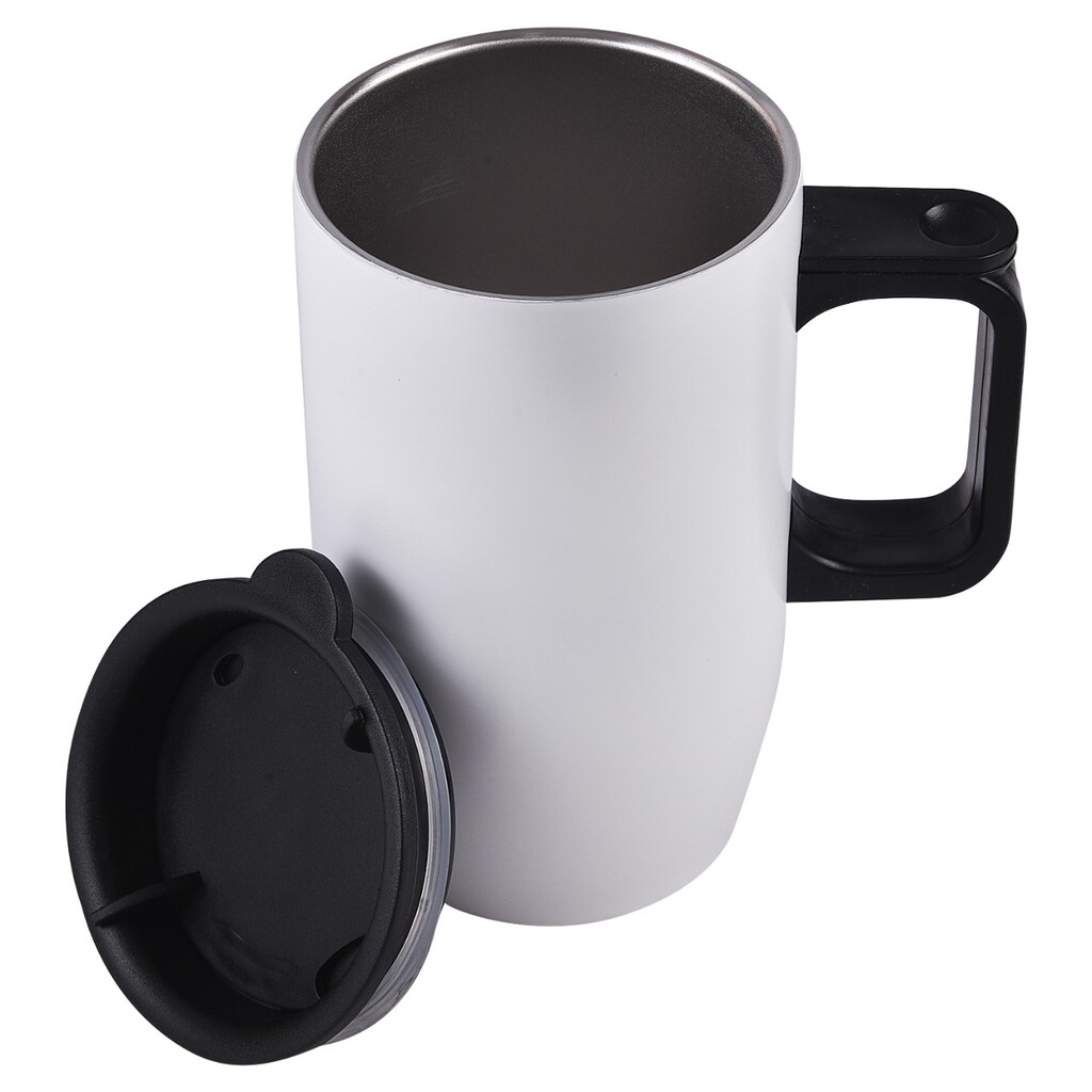 Stainless Steel Travel Mug With Handle VENTO - Image 4
