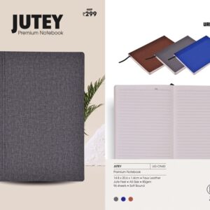 Premium Notebook  JUTEY