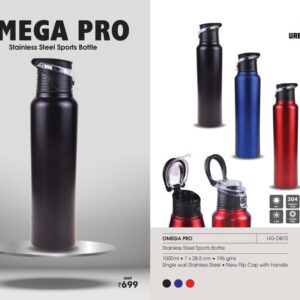Stainless Steel Sports Bottle  OMEGA PRO