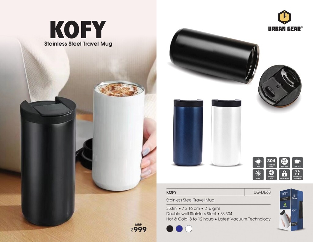 Stainless Steel Travel Mug KOFY