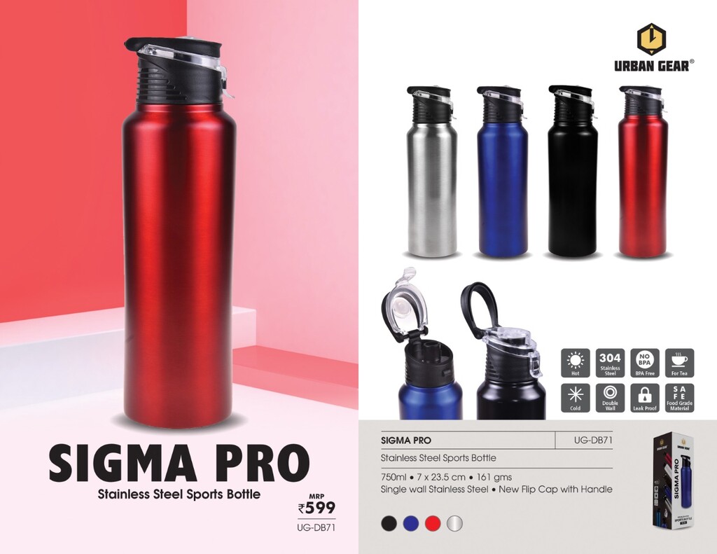 Stainless Steel Sports Bottle SIGMA PRO