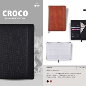 Premium Notebook  CROCO