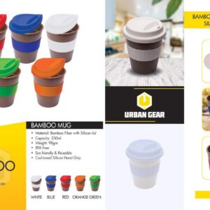 Urban Gear iBamboo   Eco Friendly  Spill Proof Mugs for Coffee