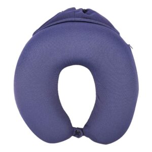 Aamera Foldable Memory Foam Neck Pillow Buddy 2.0 Blue