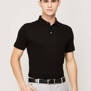 ARROW Men Solid Slim Fit Polo T shirt - Promo Items In Bangalore 