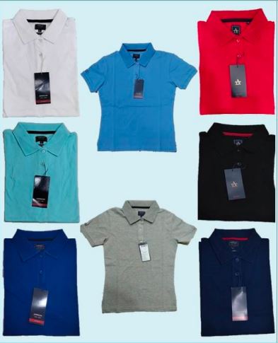 Arrow Polyester White Color Block Polo T Shirt - Corporate Gifts Supplier in Bangalore 