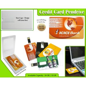 Credit Card Shape Pendrive - Advertising Items In Bangalore