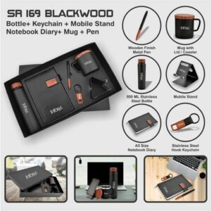 Blackwood 6 in 1 Multi use Combo Corporate Gift Set as Welcome Kit