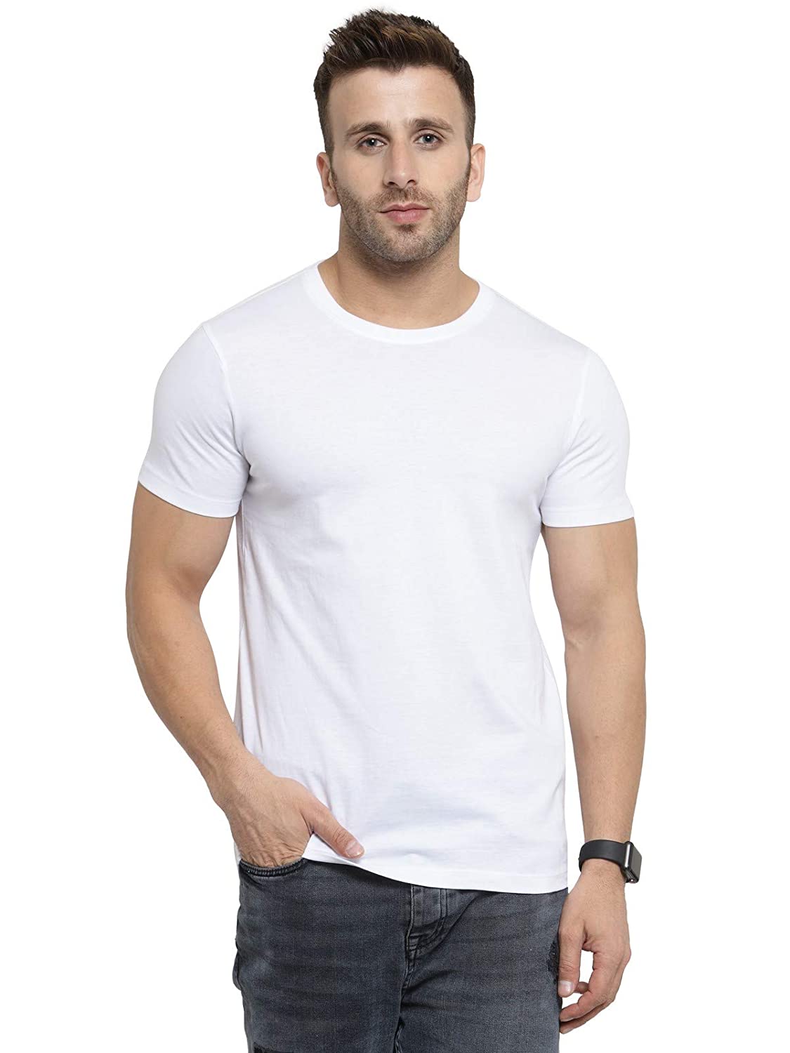 Scott International Men Cotton Round Neck T Shirt - corporate office gifts In Bangalore