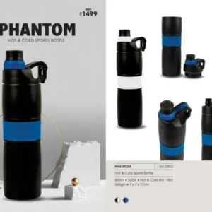 UrbanGear Phantom Stainless Steel Hot  Cold Water Bottle