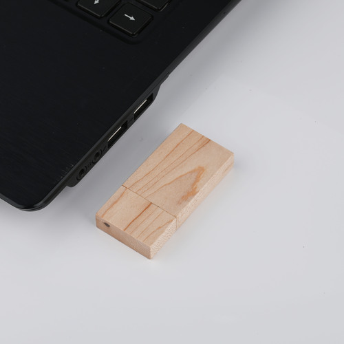 Wooden Rectangle USB Pendrive Shell - Image 4