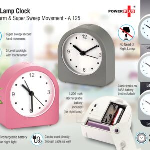 Night Lamp Clock With Alarm