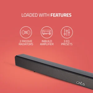 Artis Bluetooth TV Soundbar with Remote
