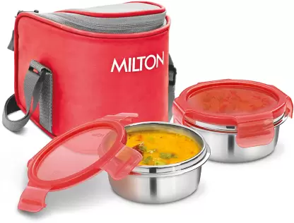 MILTON Cube 2 Stainless Steel Tiffin Lunch Box