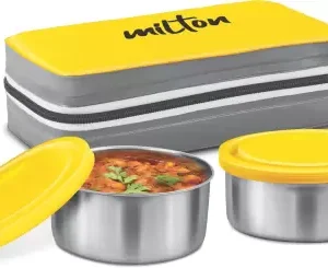 MILTON New Mini Lunch Insulated Tiffin with 2 Containers
