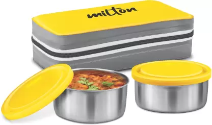 MILTON New Mini Lunch Insulated Tiffin with 2 Containers