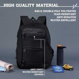 Oban backpack with a USB charge port