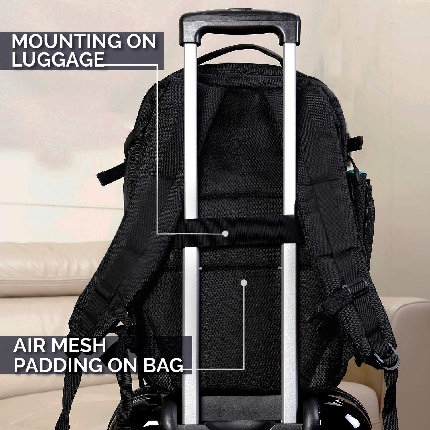Pregamer light weight laptop bag for employees - Image 3