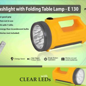 Handy Flashlight with Folding table lamp