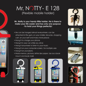 Mr. Notty Flexible mobile holder