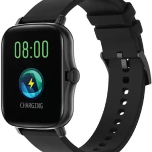 RAPZ Active 600 Smartwatch  (Black Strap Free Size)