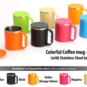 Colorful SS coffee mug