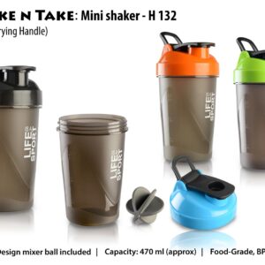 Shake n Take Mini shaker with Handle