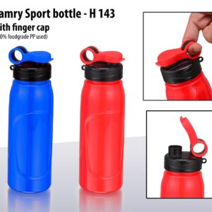Camry Sport bottle with finger cap