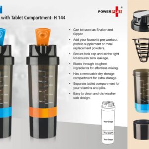 Shake it Cyclone shaker with Tablet compartment