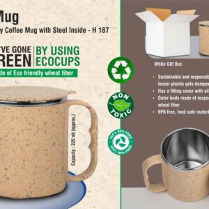 Eco Mug Coffee mug with steel inside