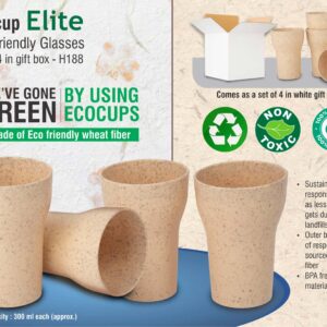 EcoCup Elite Eco Friendly Glasses