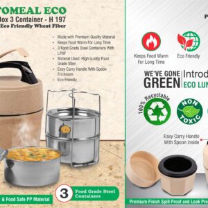Octomeal Eco Steel container lunch box