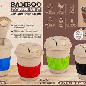 Bamboo Coffee mug: Eco friendly mug