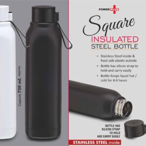 Square Insulated Steel Bottle