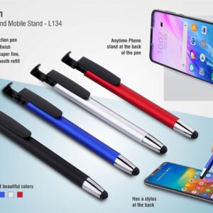 3 in 1 Pen with stylus and mobile stand