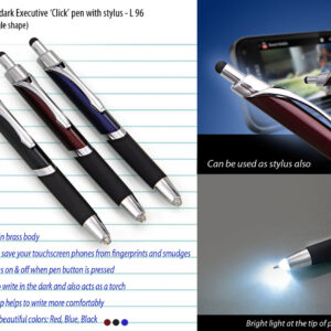 Write in the dark executive Click pen