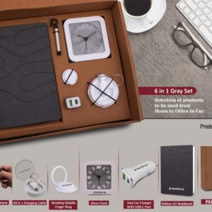 6 in 1 Gray set